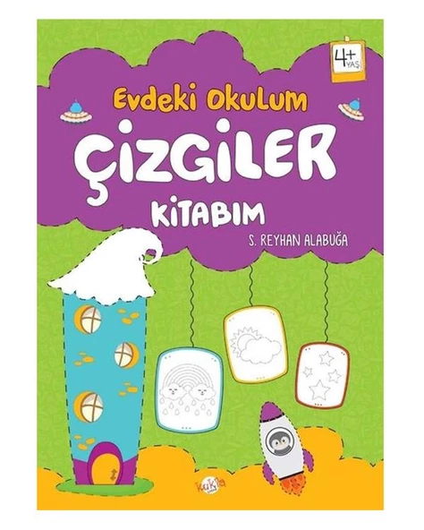 Evdeki Okulum Çizgiler Kitabım ürün görseli 1
