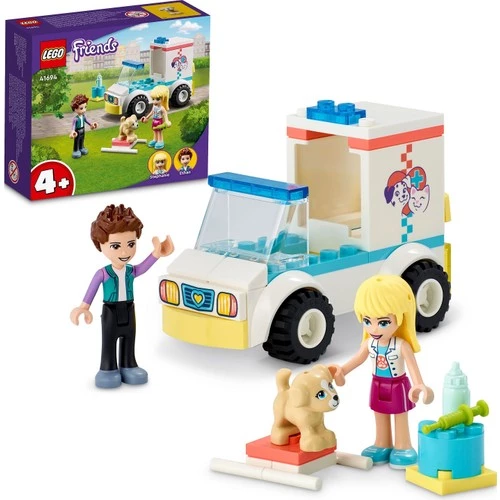 LEGO Friends 41694 Pet Clinic Ambulance ürün görseli 1