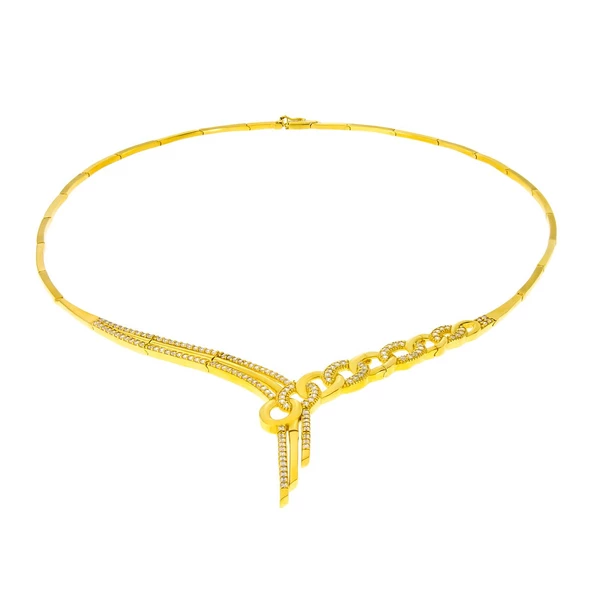 22 Ayar Altın Kolye T002427 ürün görseli 1