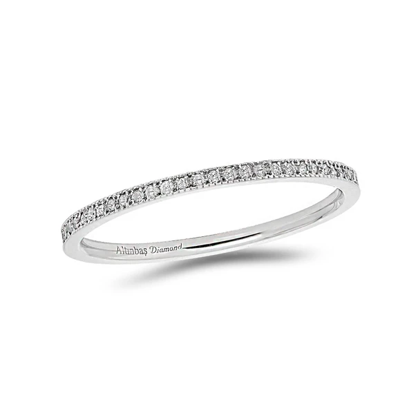 0,19 Ct Pırlanta Tamtur Alyans ürün görseli 1