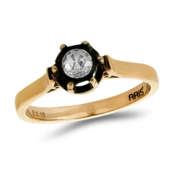 0,16 Ct Elmas Yüzük ürün görseli 1