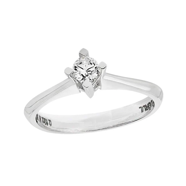 0,19 Ct Pırlanta Tektaş Yüzük ürün görseli 1