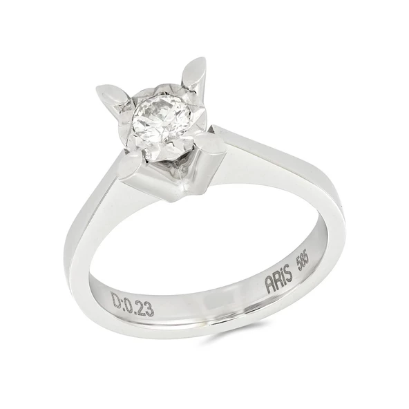 0,23 Ct Pırlanta Tektaş Yüzük ürün görseli 1