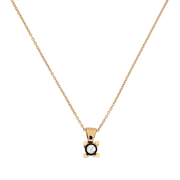 0,06 Ct Elmas Kolye ürün görseli 1