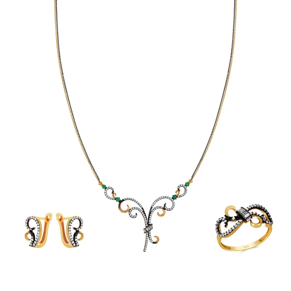 Altın Üçlü Set T031206 ürün görseli 1