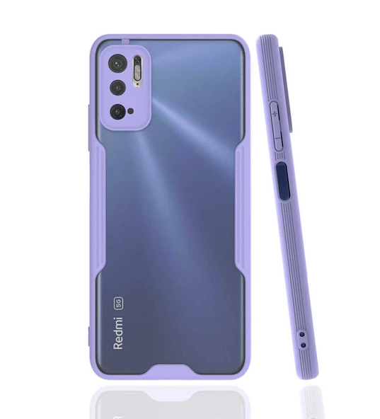 Xiaomi Poco M3 Pro Kılıf Kamera Korumalı Arkası Şeffaf Silikon ürün görseli 1
