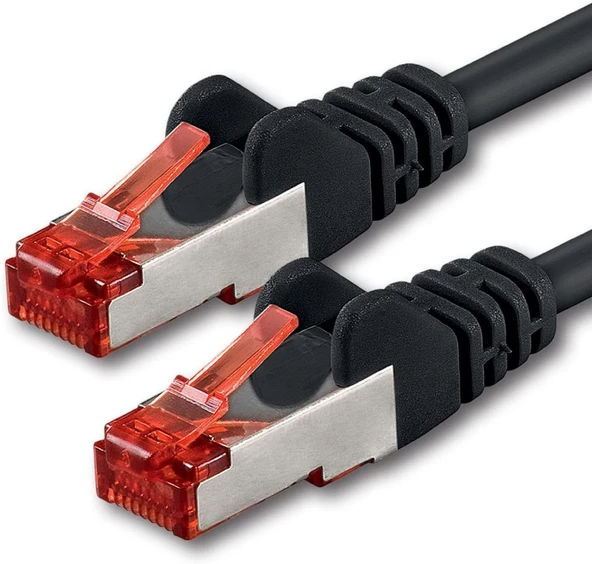 IRENIS CAT 6A Kablo, S/FTP Ethernet Data Center Patch Kablo, 15cm ürün görseli 1