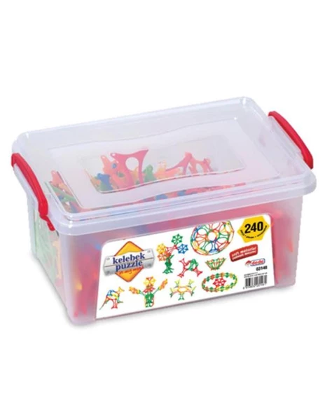 Dede Kelebek Puzzle Küçük Box 240 Parça 03146 ürün görseli 1