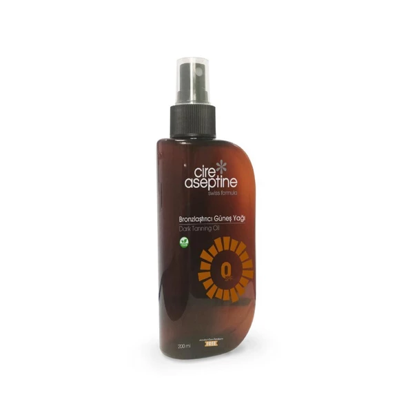 Cire Aseptine Bronzlaştırıcı Güneş Yağı 0 SPF 200 ml ürün görseli 1