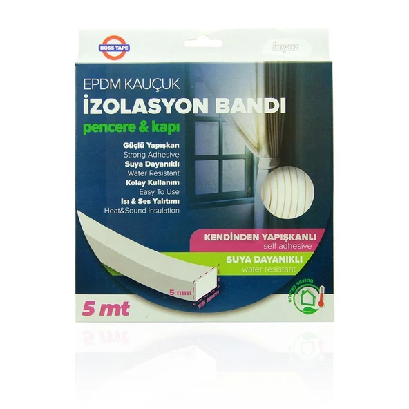Geseus Epdm Pencere İzalasyon Bantı 15 Mmx5 Mt ürün görseli 1
