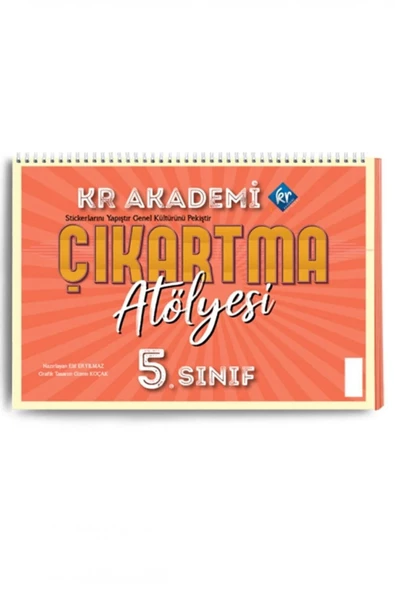 5. Sınıf Çıkartma Atölyesi KR Akademi Yayınları ürün görseli 1