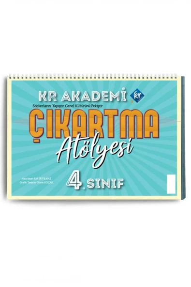 4. Sınıf Çıkartma Atölyesi KR Akademi Yayınları ürün görseli 1