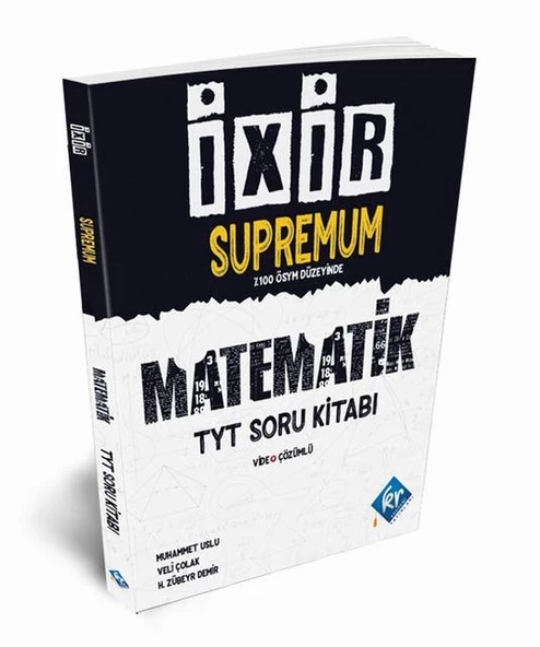 TYT İxir Supremum Matematik Soru Bankası KR Akademi Yayınları ürün görseli 1