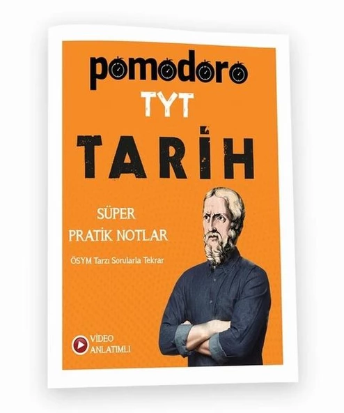 Pomodoro TYT Tarih Konu Soru Süper Pratik Notlar ürün görseli 1