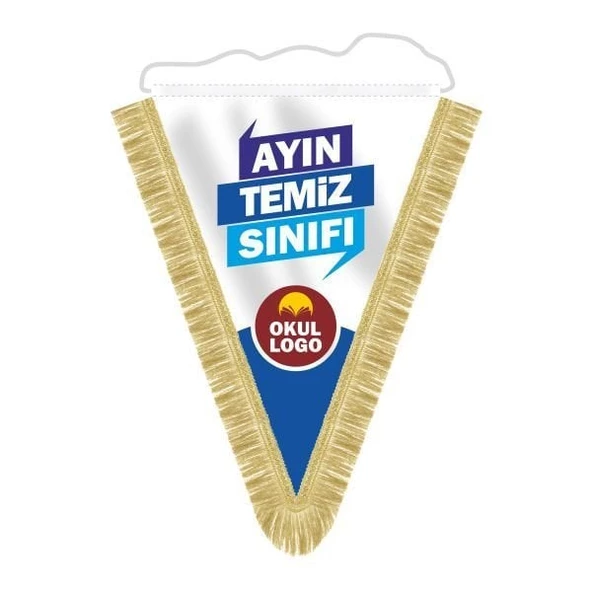 Ayın Temiz Sınıfı Püsküllü Flama 25x35 cm ürün görseli 1