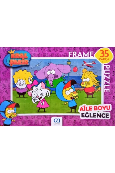 Kral Şakir Frame Puzzle/yapboz 35'parça ürün görseli 1