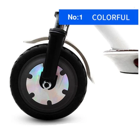 M365/Pro/1S Scooter İçin Tekerlek Reflektör Etiketi Desenli Seri ürün görseli 1