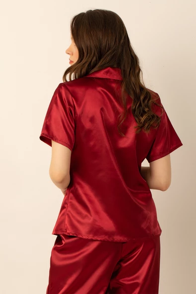 Miorre Bayan Saten Pijama Takımı - Resim 7