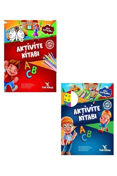 Yeti Okul Öncesi Aktivite Kitabı Seti 2 Kitap ürün görseli 1