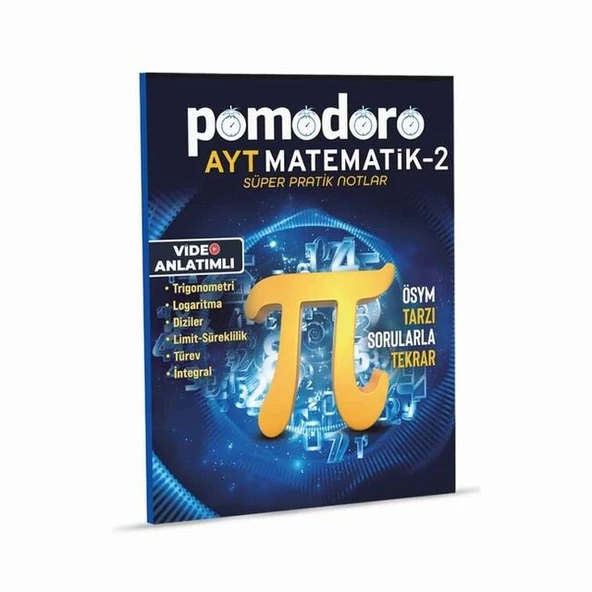Pomodoro AYT Matematik-2 Konu Soru Süper Pratik Notlar ürün görseli 1