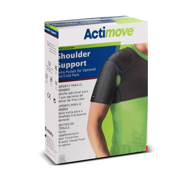 Actimove Shoulder Support - Omuzluk - Siyah ürün görseli 1