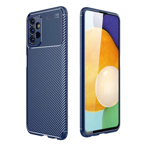 Gpack Samsung Galaxy A23 Kılıf Negro Karbon Kamera Korumalı Silikon Lüx ürün görseli 1