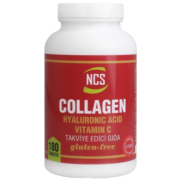 Ncs Hidrolize Collagen Hyaluronic Acid Vitamin C 180 Tablet ürün görseli 1