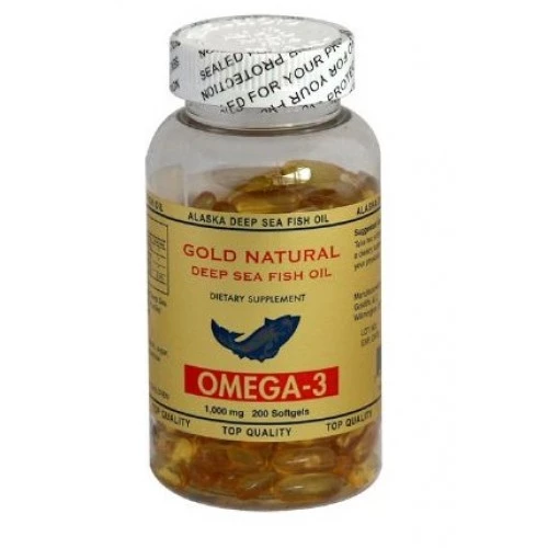 Gold Natural Omega 3 1000MG. 200 Softgel ürün görseli 1