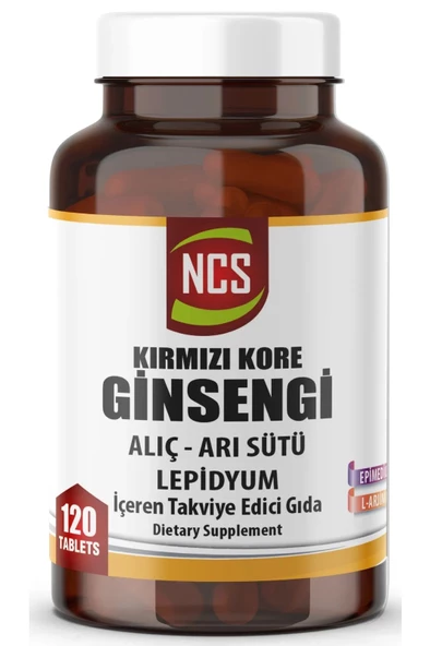 Ncs Korean Red Ginseng 120 Tablet ürün görseli 1
