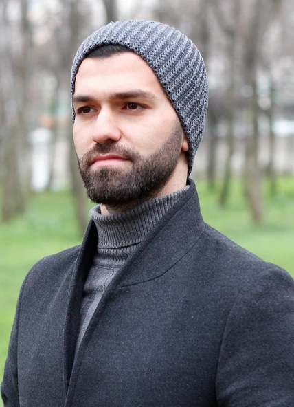 Lacivert Örme Bere 7563 ürün görseli 1