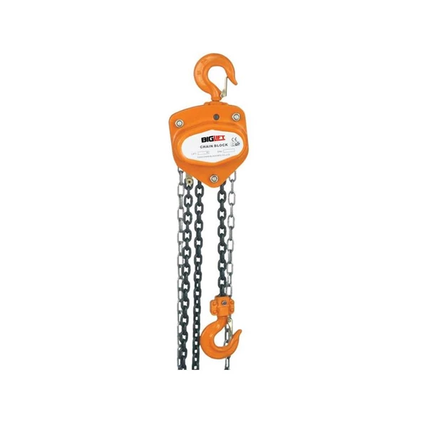 Biglift Zincirli Caraskal Vinç 0.5 Ton X 5 Metre Zincir BIGCAR0.5-5 ürün görseli 1