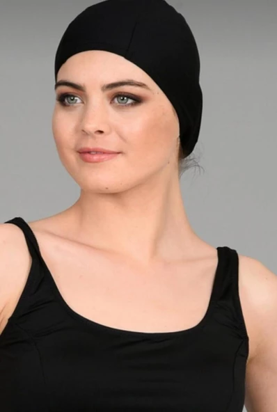 Likra Kumaş Bone Yüzücü Havuz ve Deniz Bonesi ürün görseli 1