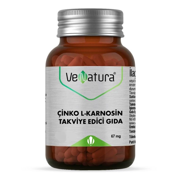 VeNatura Çinko L- Karnosin 30 Kapsül ürün görseli 1
