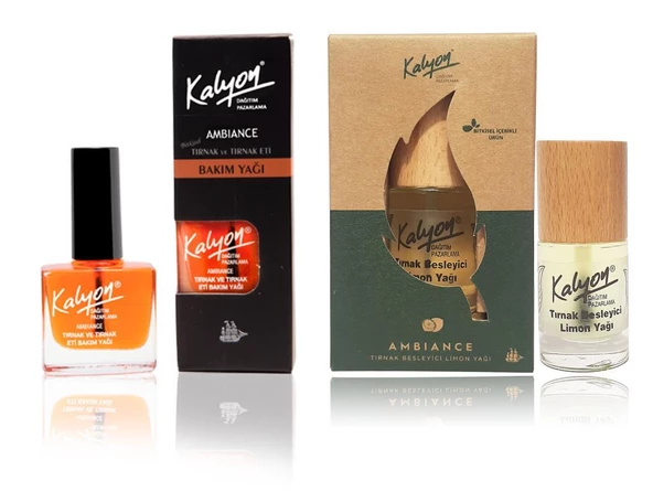 Kalyon Tırnak Bakım Yağı+Kalyon Bitkisel Tırnak Besleyici Limon Yağı 11 Ml ürün görseli 1