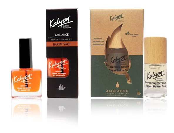 Kalyon Tırnak Bakım Yağı+Kalyon Bitkisel Yıpranmış Tırnaklar Yoğun Bakım Yağı 11 Ml ürün görseli 1