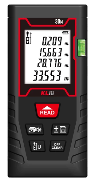 Kleco KE30LM Lazer Mesafe Ölçer 30 mt. ürün görseli 1