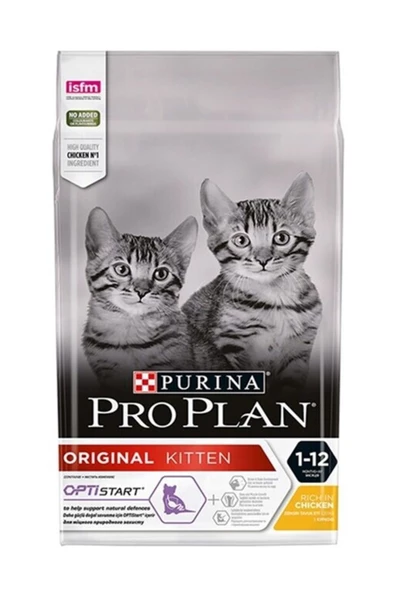 Pro Plan Kitten Tavuklu Yavru Kedi Maması 1.5 KG ürün görseli 1