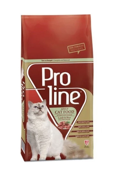 Proline Kuzu Etli ve Pirinçli Yetişkin Kedi Maması 15 KG ürün görseli 1