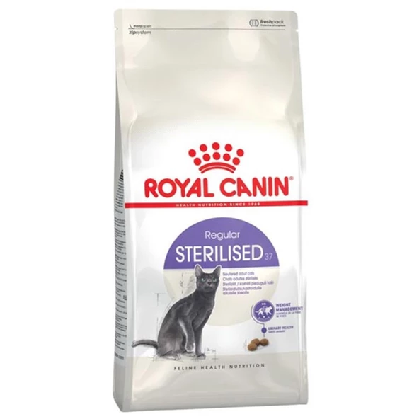 Royal Canin Sterilised 37 Kısırlaştırılmış Yetişkin Kedi Maması 15 KG ürün görseli 1