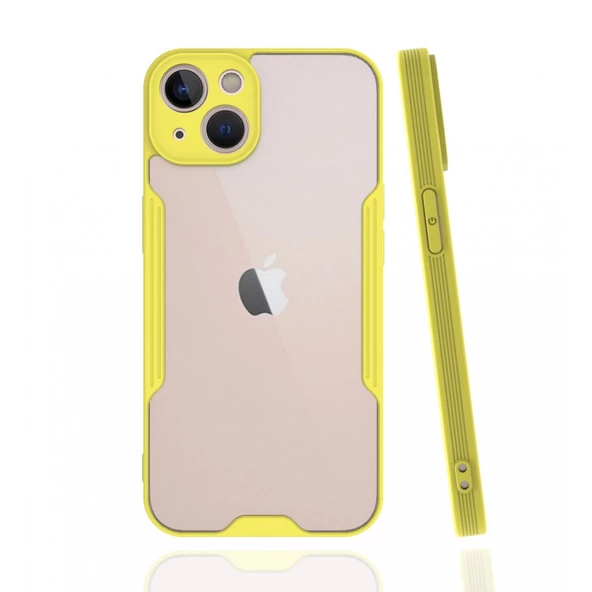 iPhone 13 Kılıf Platin Matte Silikon Arka Kapak - Resim 9