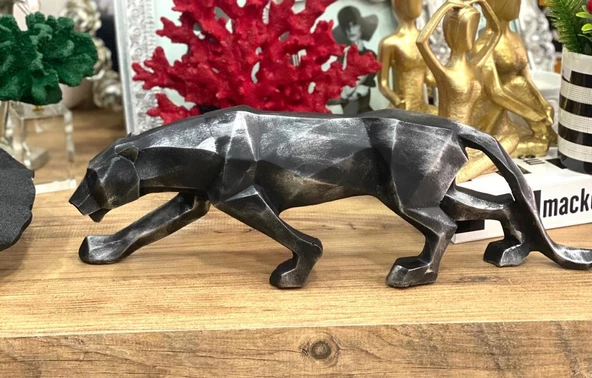 Dekoratif Kübik Leopar - Resim 7