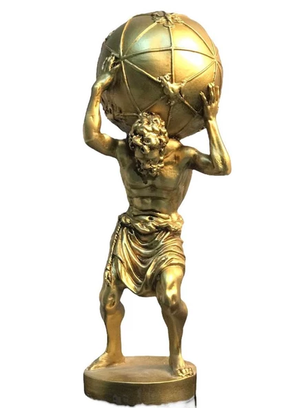 Atlas Biblo Heykeli - Resim 10