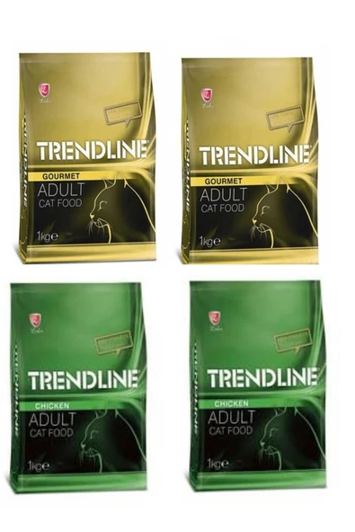 Tavuk Etli-gurme Kedi Maması 1 kg X 4 Adet ürün görseli 1