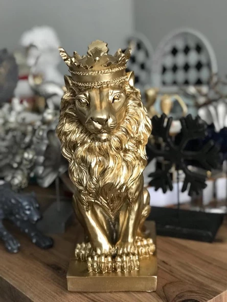 Aslan Kral Figürü - Resim 4