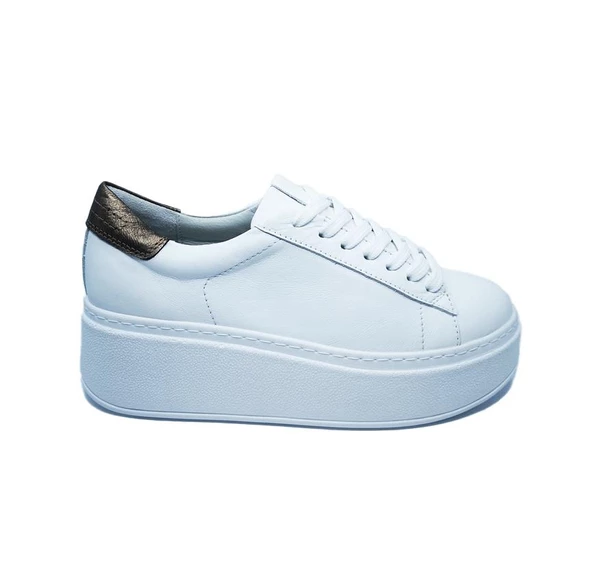 Janestt Kadın Deri Sneaker 113-2370 - Resim 9
