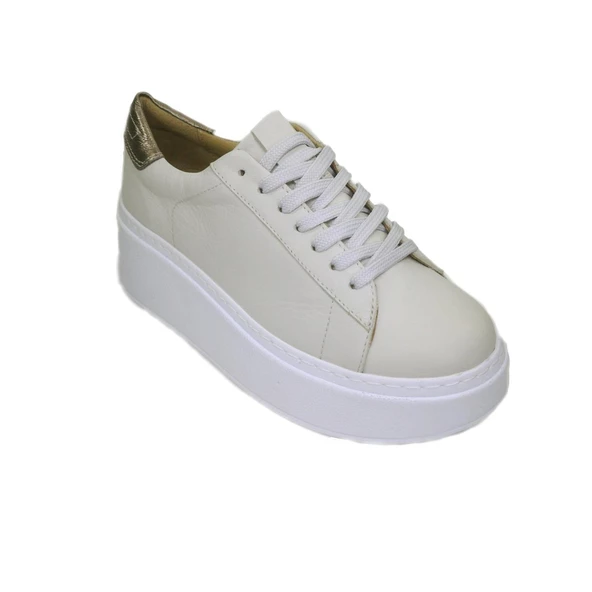 Janestt Kadın Deri Sneaker 113-2370 - Resim 5