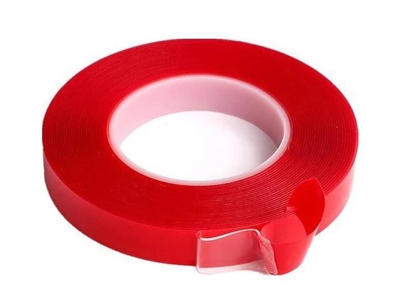 Çift Taraflı Bant 18 mm X 5 metre Akrilik Silikon Bant ürün görseli 1