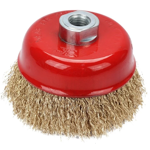 CTM Saçaklı Çanak Fırça 125 MM ürün görseli 1