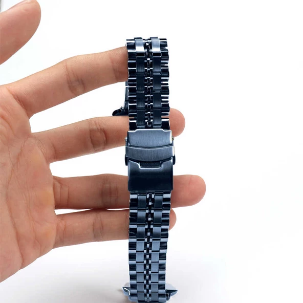 Apple Watch 7 41mm KRD-54 Metal Kordon - Resim 10