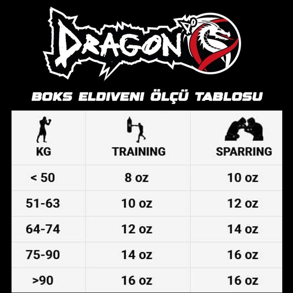 DragonDo 30175-P Point Fight Eldiveni - Resim 10